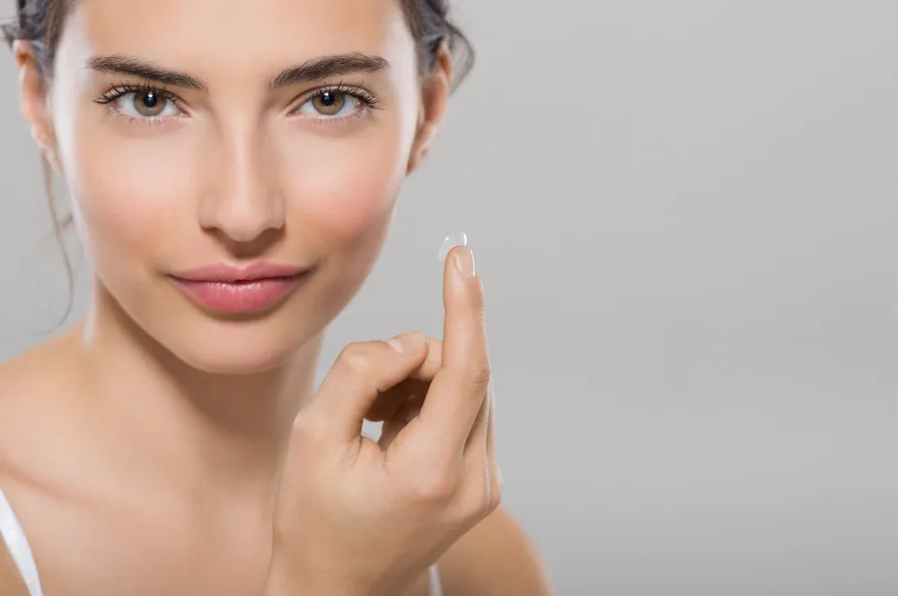Contact lens fittings at TK Optometry